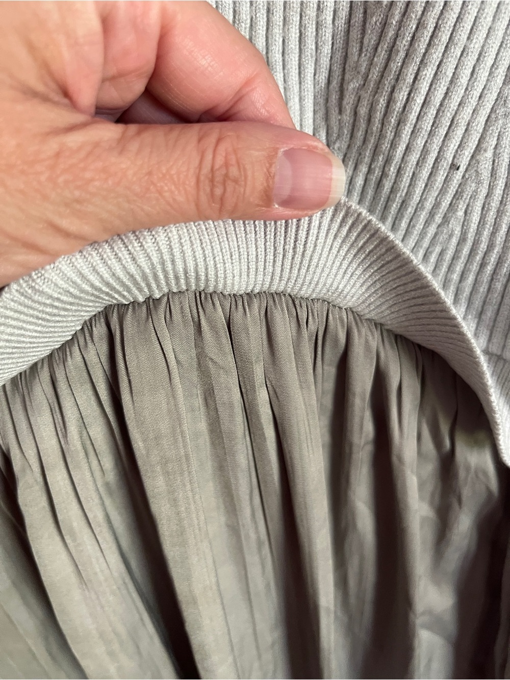 ANTHROPOLOGIE Thea Long-Sleeve Twofer Maxi Dress SZ 1X - Picture 7 of 15